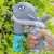 Import Funny toys dolphin electric bubble gun  automatic bubble blowing toys with light and music from China