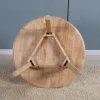 Furniture coffe table modern round wood coffee table