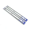 Furniture Kitchen Cabinet 45Mm Full Extension Push To Open Drawer Slides Ball Bearing Touch Rebound