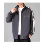 G-SDQL Plus Size Mens Jackets High Quality Cotton Winter Jacket Men Zip Up Embroidery Logo Streetwear Custom Jacket