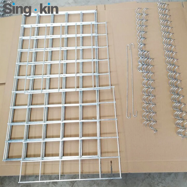 gabion cages mesh, gabion box Stainless Steel and galvanized steel welded Gabion Basket Prices