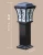 Import Garden path decor solar powered grave outdoor lights, solar lawn lamp from China