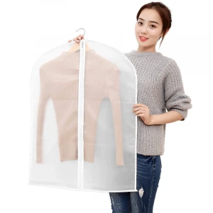 Garment Bags for Storage and Travel  Anti-Moth Protector Suit Cover with Clear Window for Suit Jacket Shirt Coat Dress