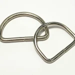 Garment Metal Wire Buckle Ring Round Shape