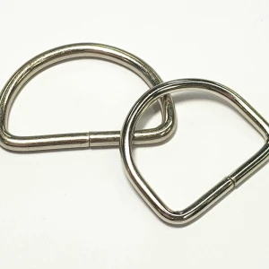 Garment Metal Wire Buckle Ring Round Shape