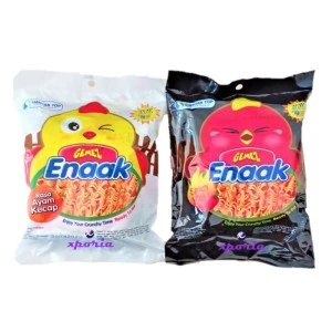 GEMEZ ENAAK Noodle Snack Bags 26gr x 3 | Indonesia Origin