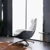 Gentle home metal frame inner modern arm chair comfort designer chair