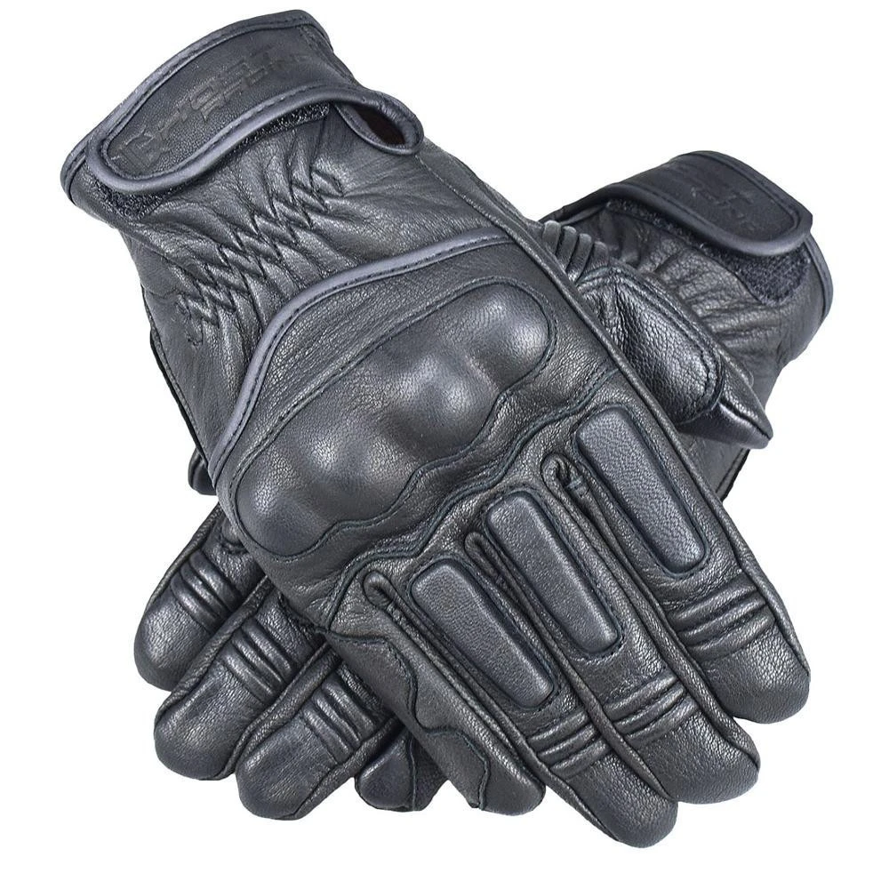 GHOST RACING leather racing gloves motorbike sport gloves