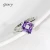 GINRY New Arrivals Windmill with purple Cubic Zircon rings jewelry for girls