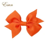 Girls Beautiful Big Satin Lace Two Level Ribbon Hair Bow Hairgrip