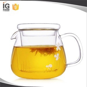 Glass Tea Infuser Teapot Set with Filter and Lid