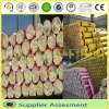 Glasswool insulation for wall and roof, fireproof Glass wool blanket materials