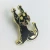 Import Gold metal lapel pin dragon enamel pin custom design pin badges from China