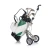 Import Golf Cart Holder With Club Pen New Gift Golf Trolley Golf Bag With Pen Clubs set from China