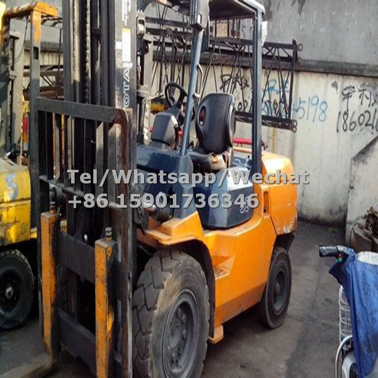Good Lifting Machinery Used Toyota 5 ton FD50 Diesel Forklift For Sale