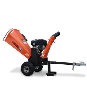 GS650 Mini Gas Engine Rotor Type Garden Log Chipper Shredder with 6.5 HP