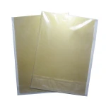 Guangzhou yuhan wholesale inkjet A4 pvc business card sheet plastic card gold color pvc id card for epson printer