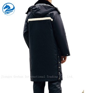 Guard clothes Military Clothing reflective security overcoat