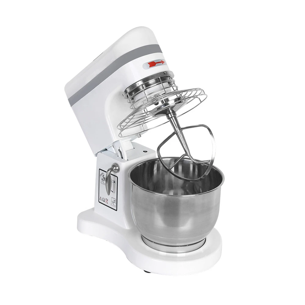 GZKITCHEN Electric 5L Food Mixer Professional Food 10 Stepless Speed Commercial Dough Mixer Cream Mixing Machine