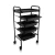 Import hair salon trolley portable salon cart and salon trolley from China