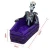 Import Halloween skeleton coffin inflatable ice bucket for pool floating drink fruit cool box Inflatable serving bar salad ice tray from China