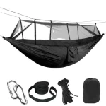 Hammock Sleeping Bed with Mosquito Net Single Double Camping Outdoor Backpacking Travel Hanging Bed Portable Hammock