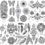 Hand Neck Wrist Body Art Fashion Customized Design Printing Waterproof Temporary Tattoo Sticker