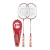 Import Handle thickness G4 custom printed made composite badminton racket with bag from China