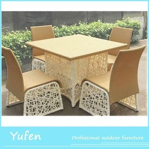 handmade outdoor furniture patio dining set wicker chair and table
