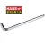 Import HANS.w Hex Key Allen Wrench, Long Arm Ball End Hex Key Wrench, Chromium vanadium steel from China