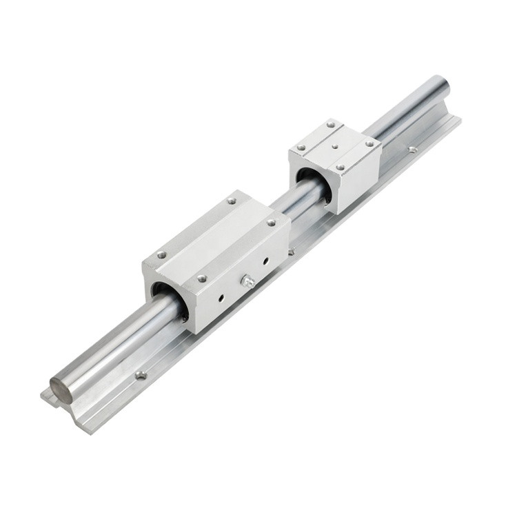 Buy Hardened Sbr Aluminum Bracket Optical Axis Slide Rail Linear Guide ...