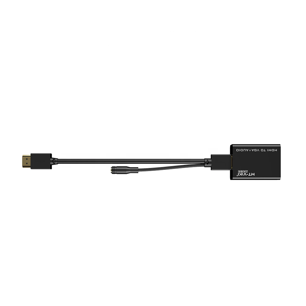 HD 1080P Audio Video HDMI Male to VGA Female Adapter Cable