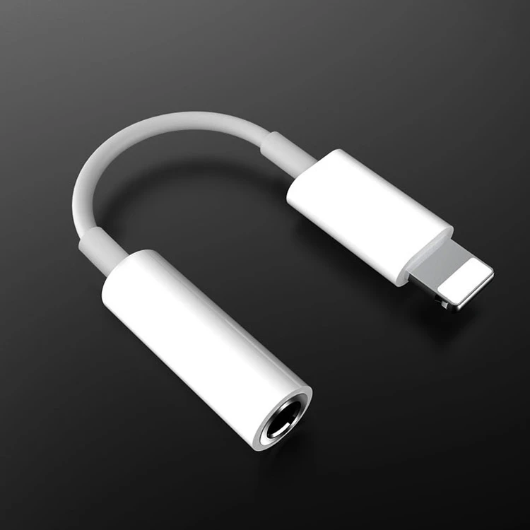 headphone adapter audio otg spli x tter for apple lightning to 3.5mm earphone jack aux adapter cable for iphone x