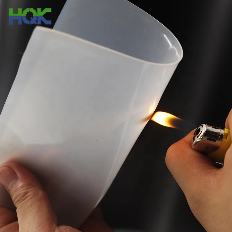 Heat resistant food grade medical grade flexible high tear resist thin soft insulation silicone rubber sheet 0.2 transparent