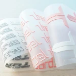 Heat transfer screen printing 3d silicone ink for garment t-shirt label
