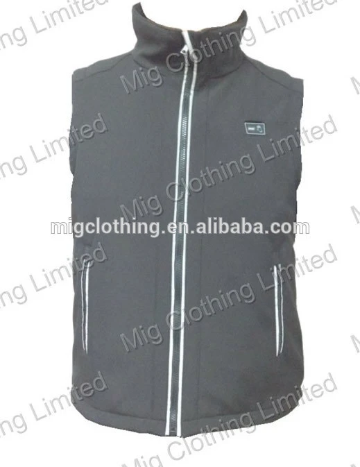 Heated thermal vest with battery