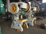 heavy duty iron plate inclinable j23 single crank eccentric aluminum power presses machine