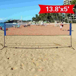 Height Adjustable Portable Badminton net set and Tennis Net