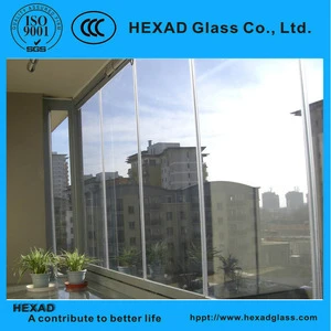 HEXAD 12mm greenhouse glass panels