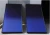 Import HIgh absorption solar collector absorber plate with selective blue sputtering coating from China