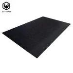 High Density Gym PVC Non Slip Treadmill Floor Exercise Bike Mat