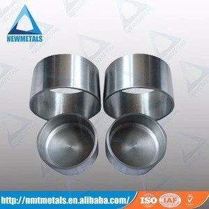 High density sintered and forged metal tungsten tube pipe, tungsten carbide pipe