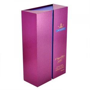 High-end red wine box double red wine Gift Box high-end double open red wine packaging carton customization