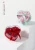 Import High-grade Transparent Acrylic Square Heart-shaped Flower Box Valentines Day Marriage Christmas Birthday Flower Box with Ribbon from China