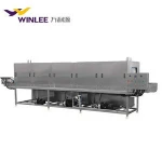 High pressure water spray Plastic Basket Washing Machine/Plastc Crates Washer Cleaner