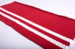 High quality 100% polyester fabric rib knit trim