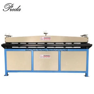 High quality 2.2kw power 2m metal sheet grooving roller beading machine