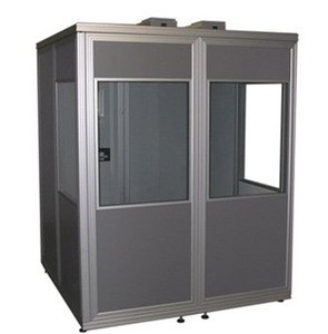 High quality conference system interpreter booth with ISO 4043