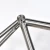 Import High Quality Custom Disc Road Titanium Bike Bicycle Frame For Flat Disc Brake Mount from China