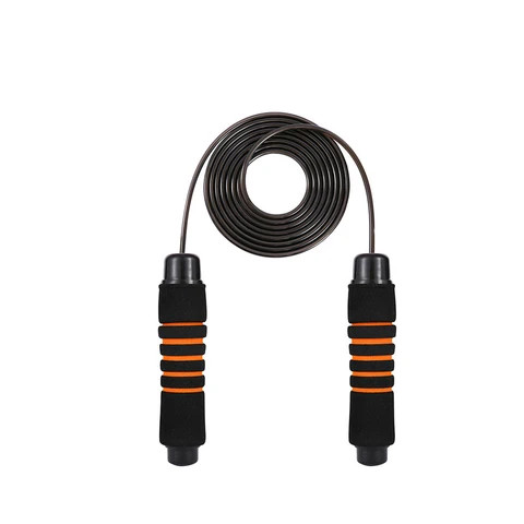 High Quality Custom Logo Steel Wire Adjustable Weighted Skipping Rope Speed Heavy Jump Rope